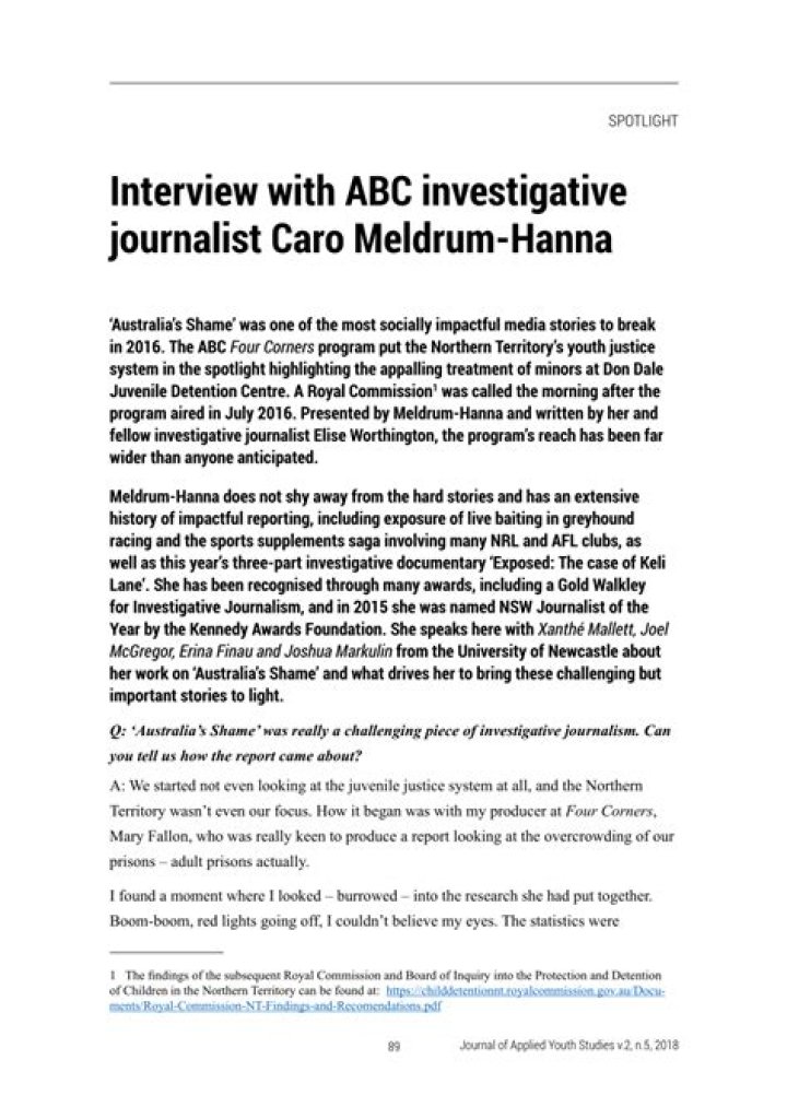 
Who Are Caro Meldrum Hanna Parents? All We Know About The Australian Investigative Journalist 